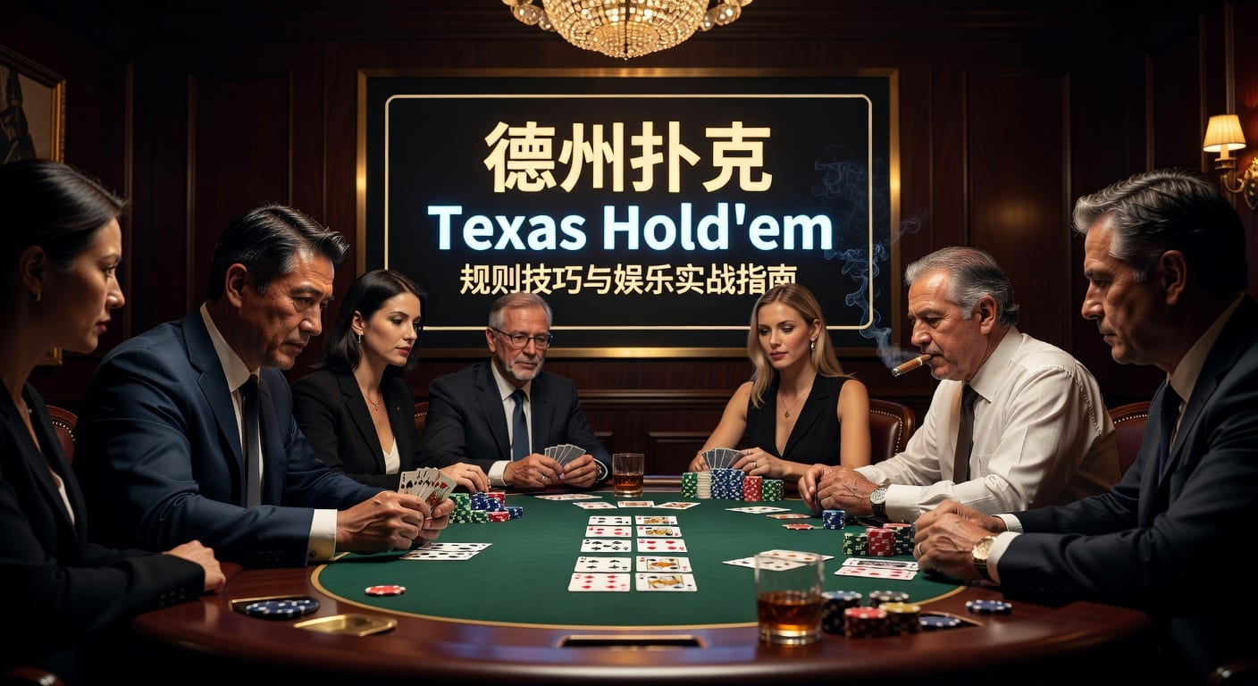 德州扑克 texas hold'em 实战入门与牌型判断