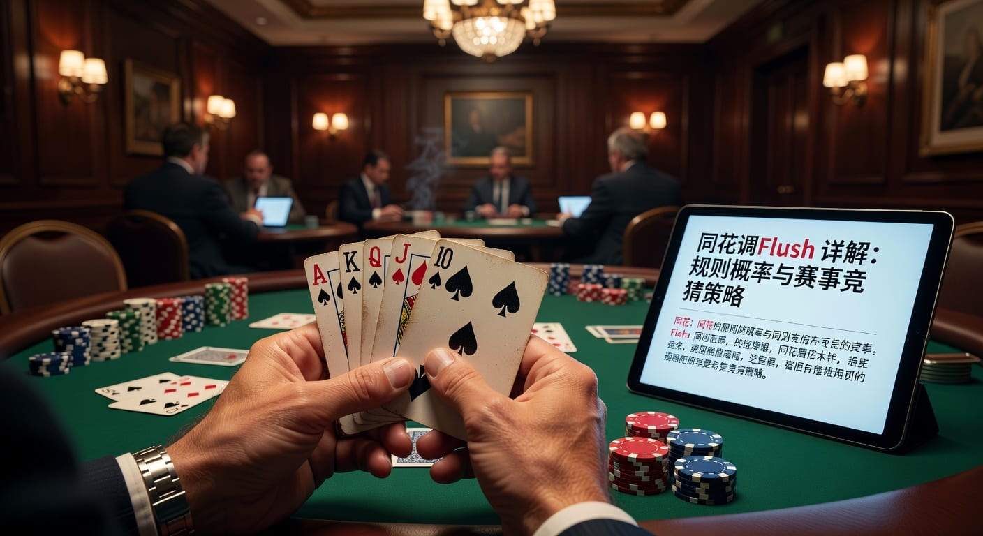 同花 flush：牌型规则、概率与实战判断