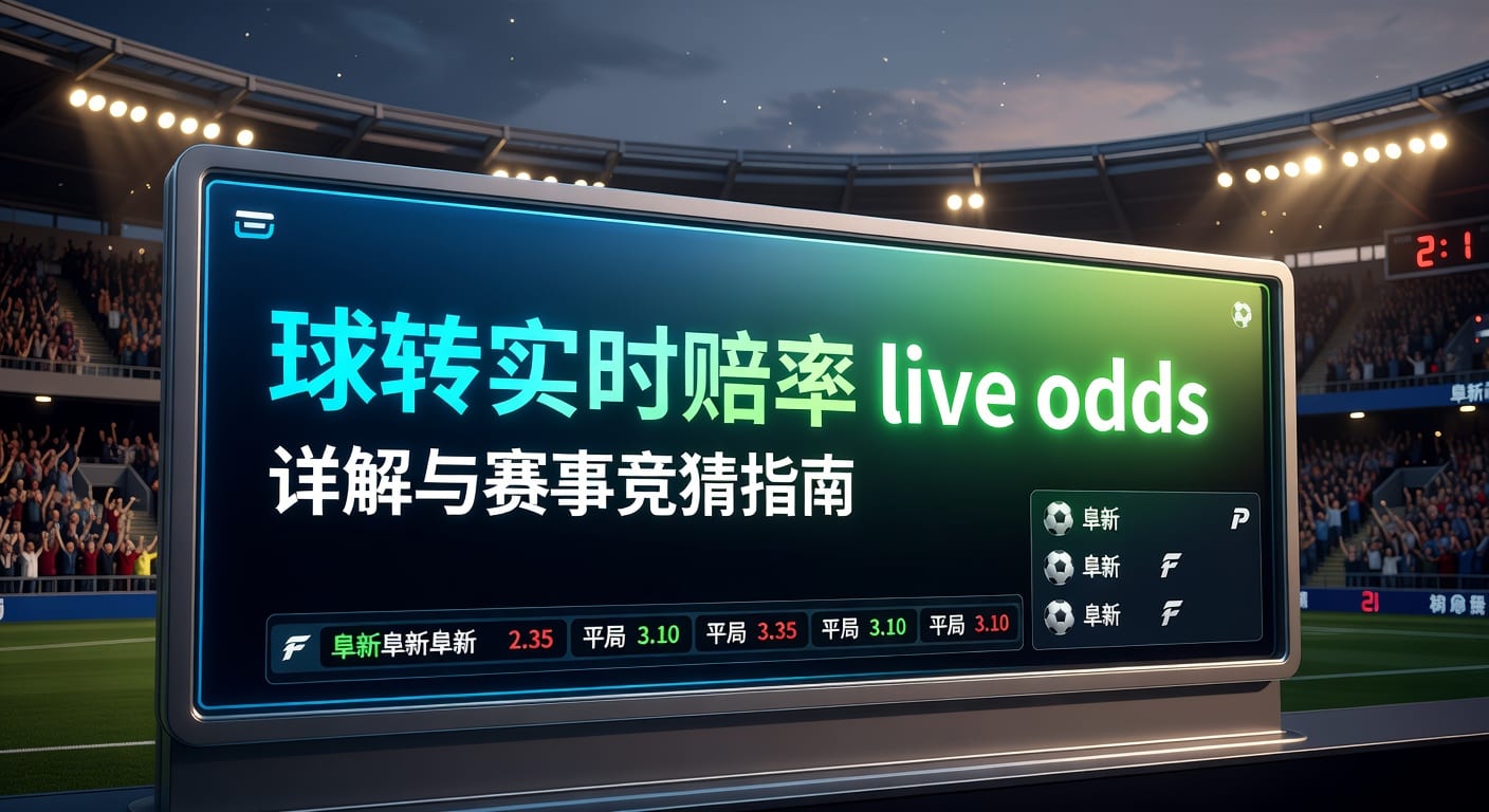 滚球即时赔率 live odds：看盘要点与实战判断