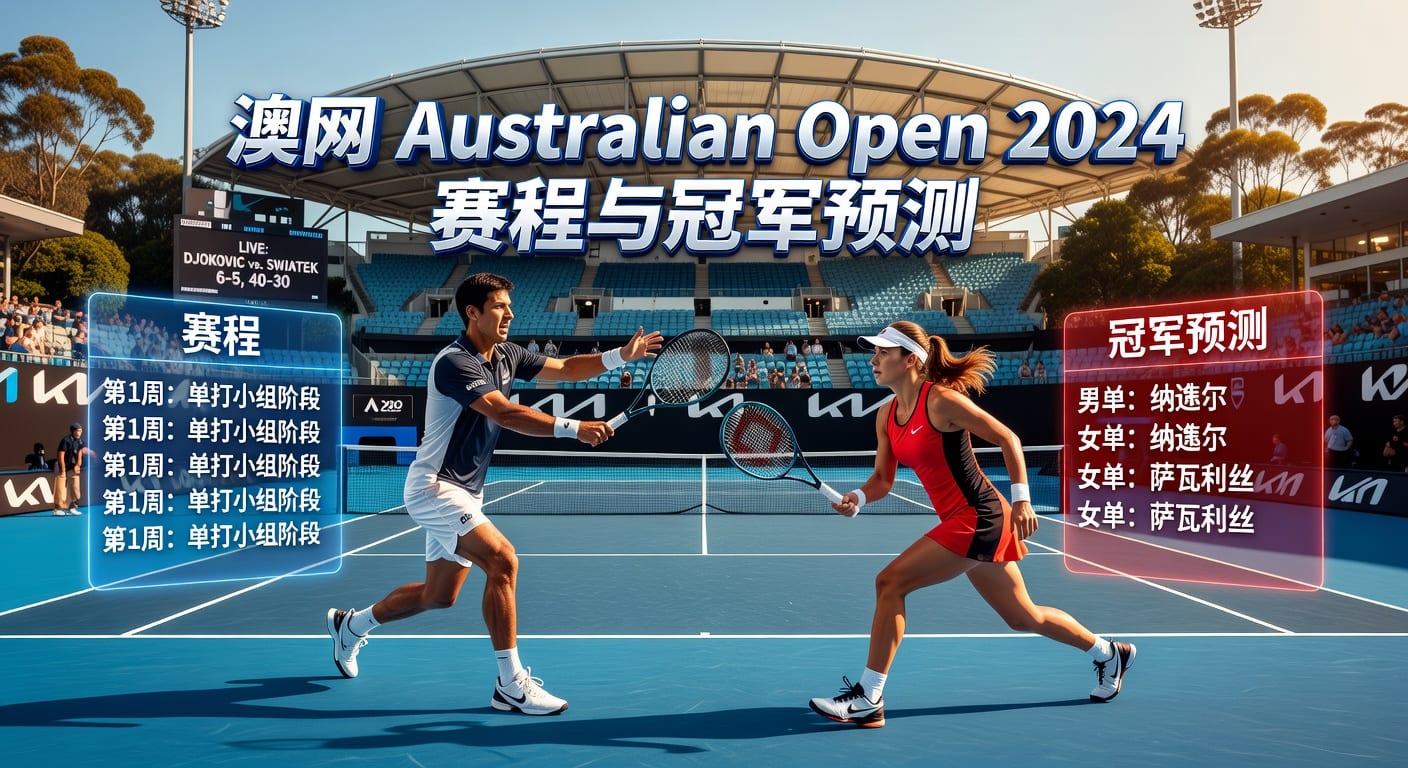澳网 Australian Open 2026 赛程看点与夺冠分析