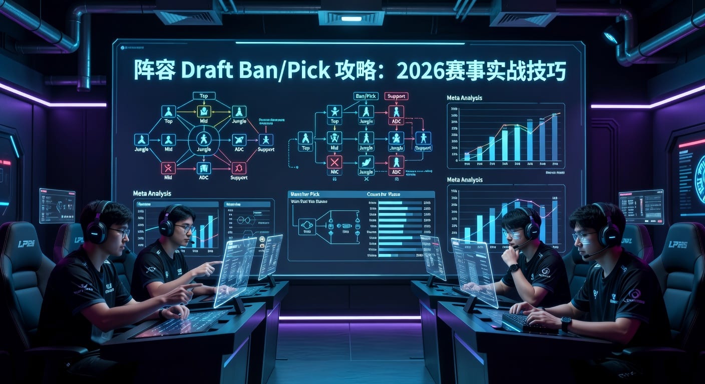 阵容 Draft Ban/Pick：赛前判断与实战博弈解析