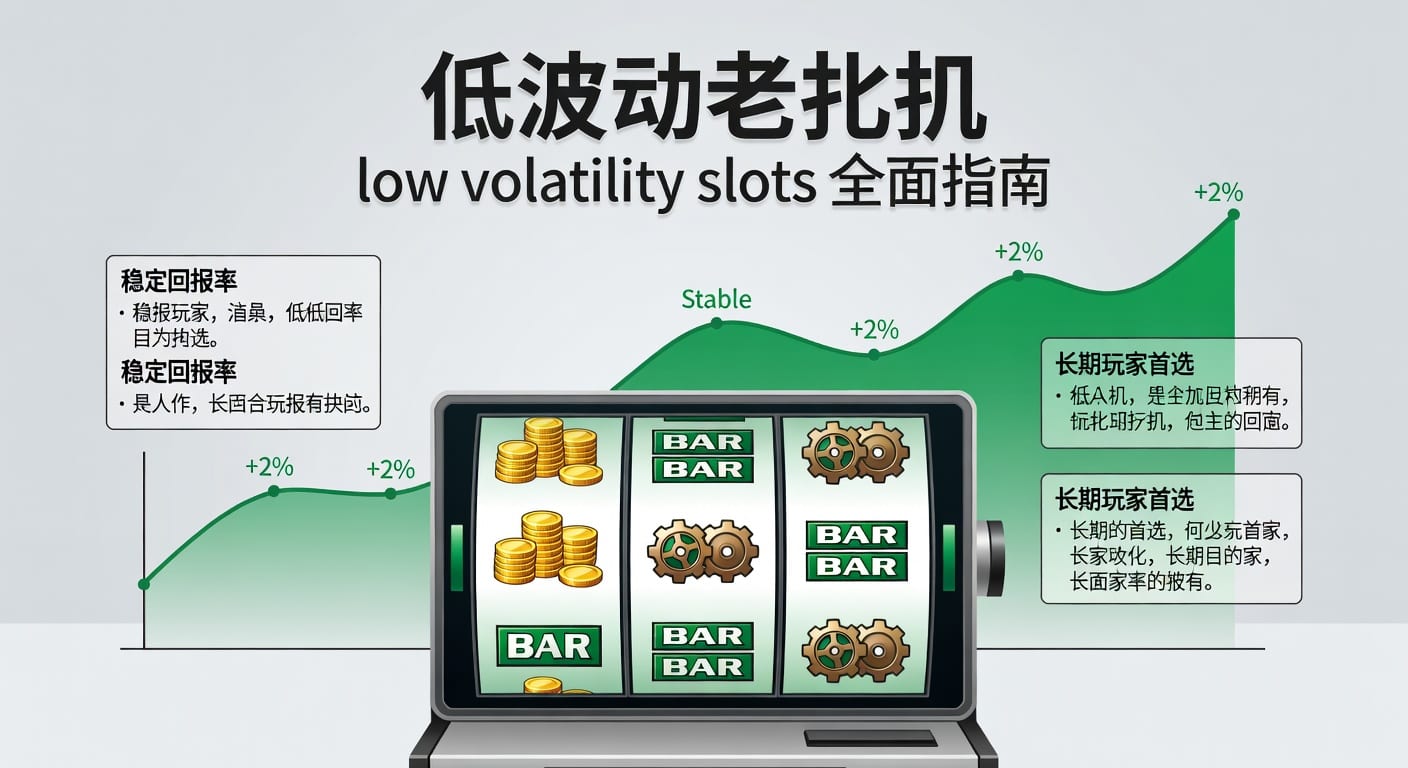 低波动老虎机 low volatility slots 稳健玩法分析